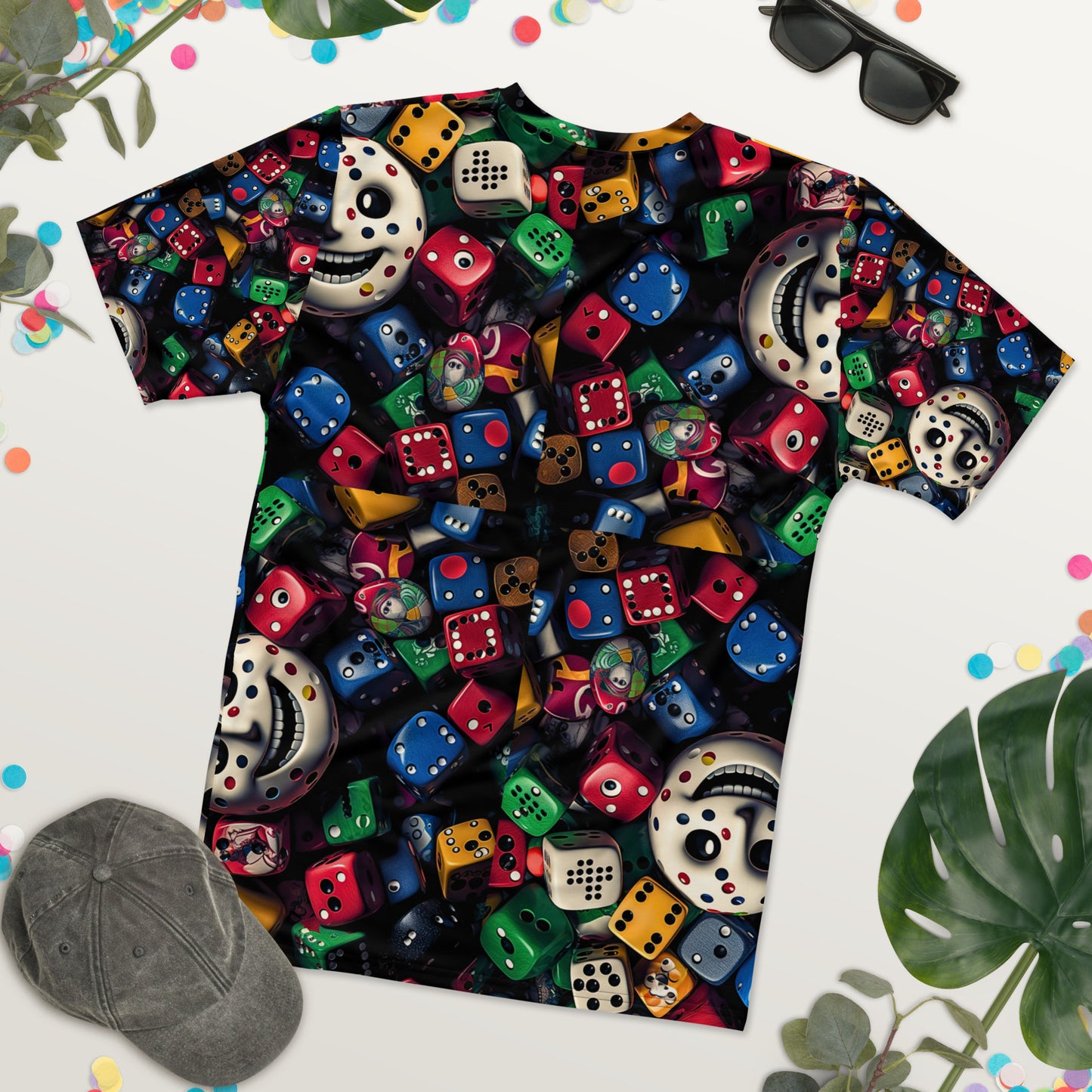 Casino Royale Dice Face All Over T-shirt, KNQV Exclusive T-shirt, Cards & Hearts Dice Face All Over T-shirt, Gift for Giving, Dope Shirt and Tee. Men's T-shirt, Unisex t-shirt, Men's t-shirt