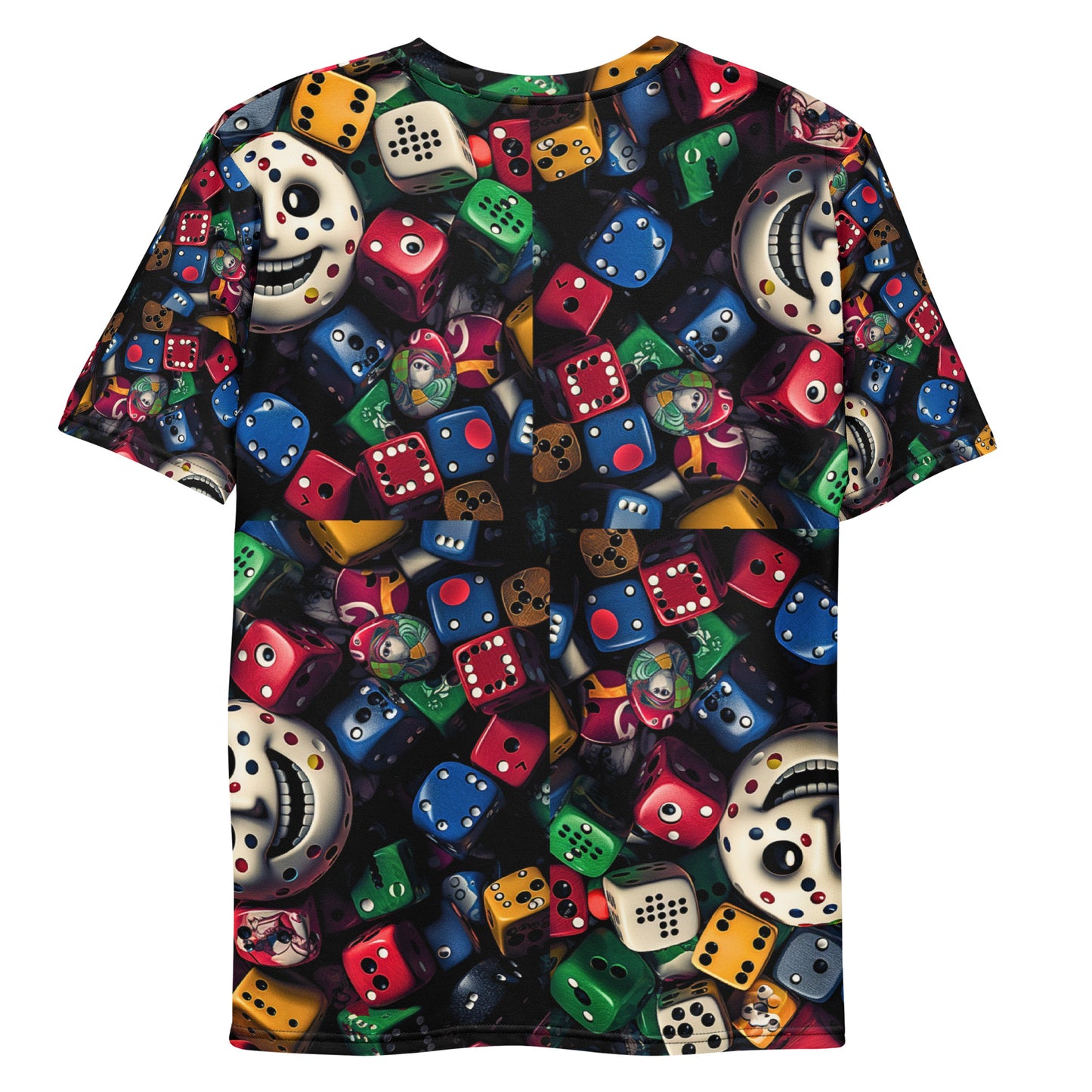 Casino Royale Dice Face All Over T-shirt, KNQV Exclusive T-shirt, Cards & Hearts Dice Face All Over T-shirt, Gift for Giving, Dope Shirt and Tee. Men's T-shirt, Unisex t-shirt, Men's t-shirt
