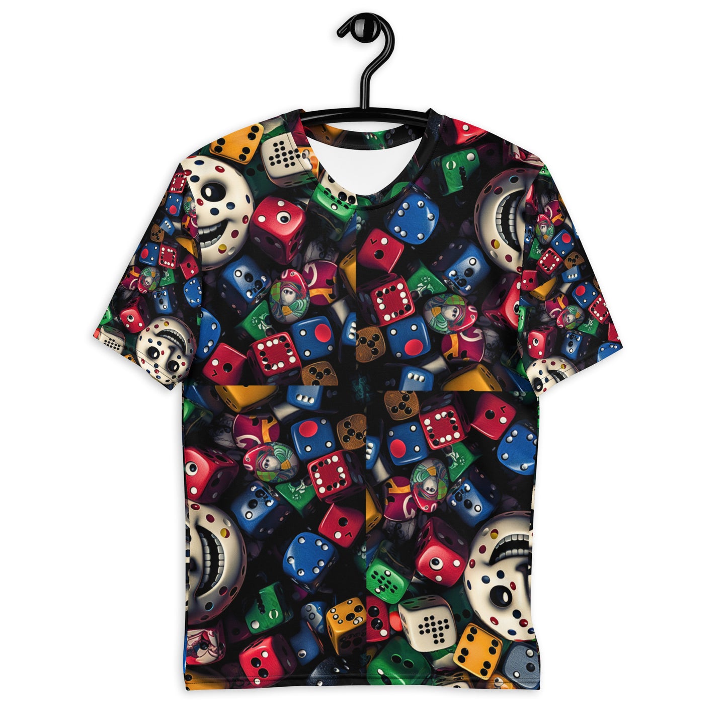 Casino Royale Dice Face All Over T-shirt, KNQV Exclusive T-shirt, Cards & Hearts Dice Face All Over T-shirt, Gift for Giving, Dope Shirt and Tee. Men's T-shirt, Unisex t-shirt, Men's t-shirt