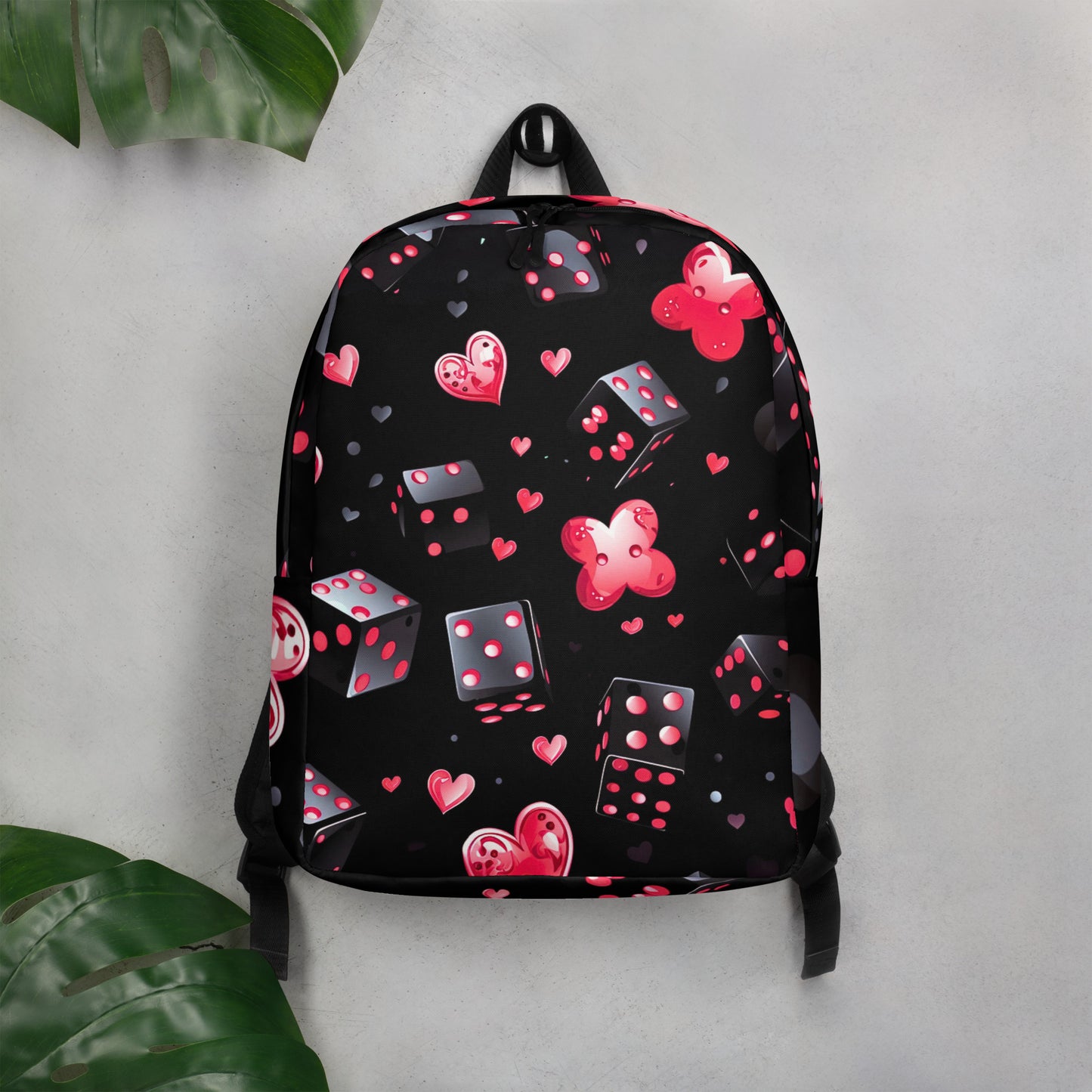 Casino Royale, Diced Back Pack, Minimalist Backpack