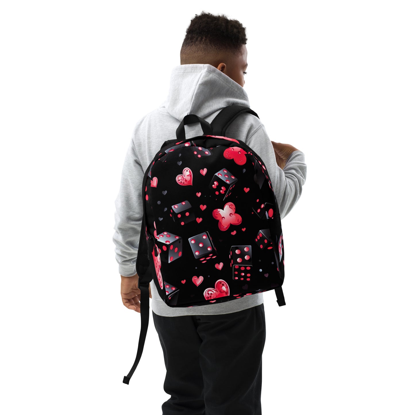 Casino Royale, Diced Back Pack, Minimalist Backpack