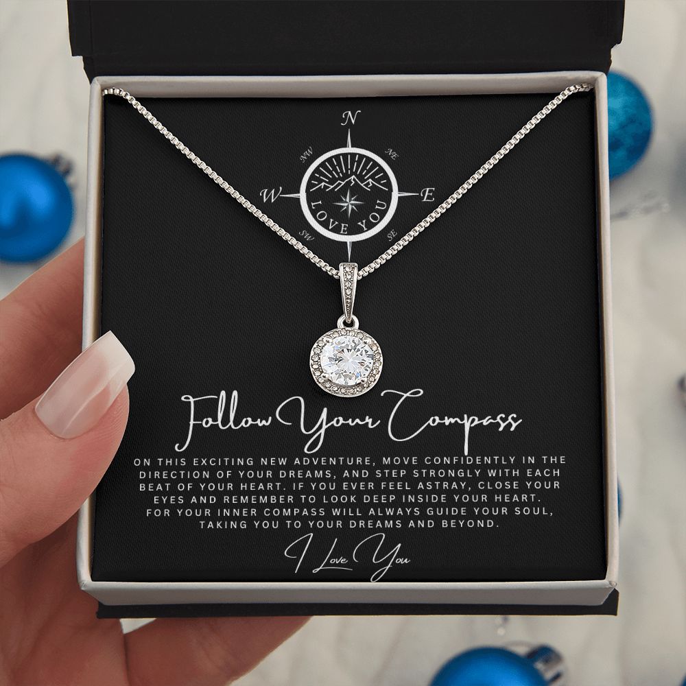 Graduation, Follow Your Compass Daughter | Jewelry, College, High School, Elementary School, Senior Graduation, Compass