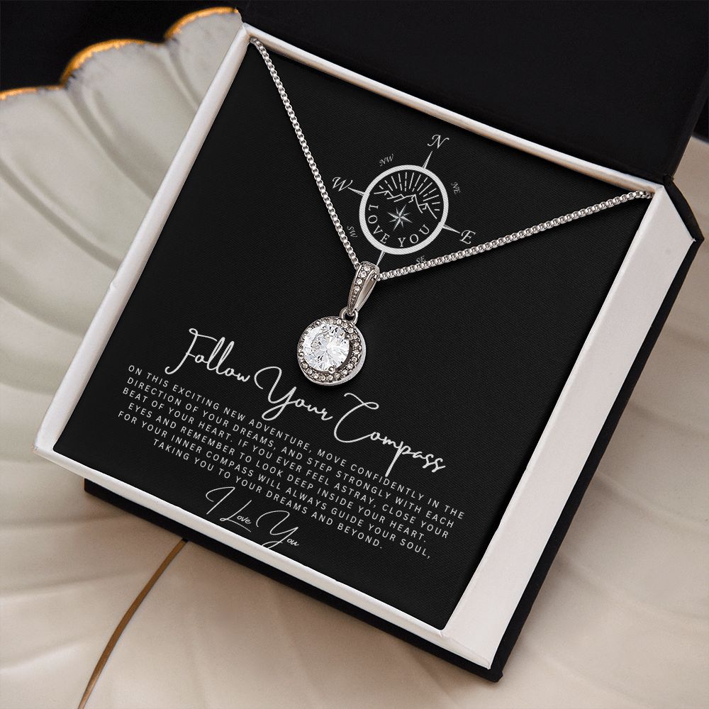 Graduation, Follow Your Compass Daughter | Jewelry, College, High School, Elementary School, Senior Graduation, Compass