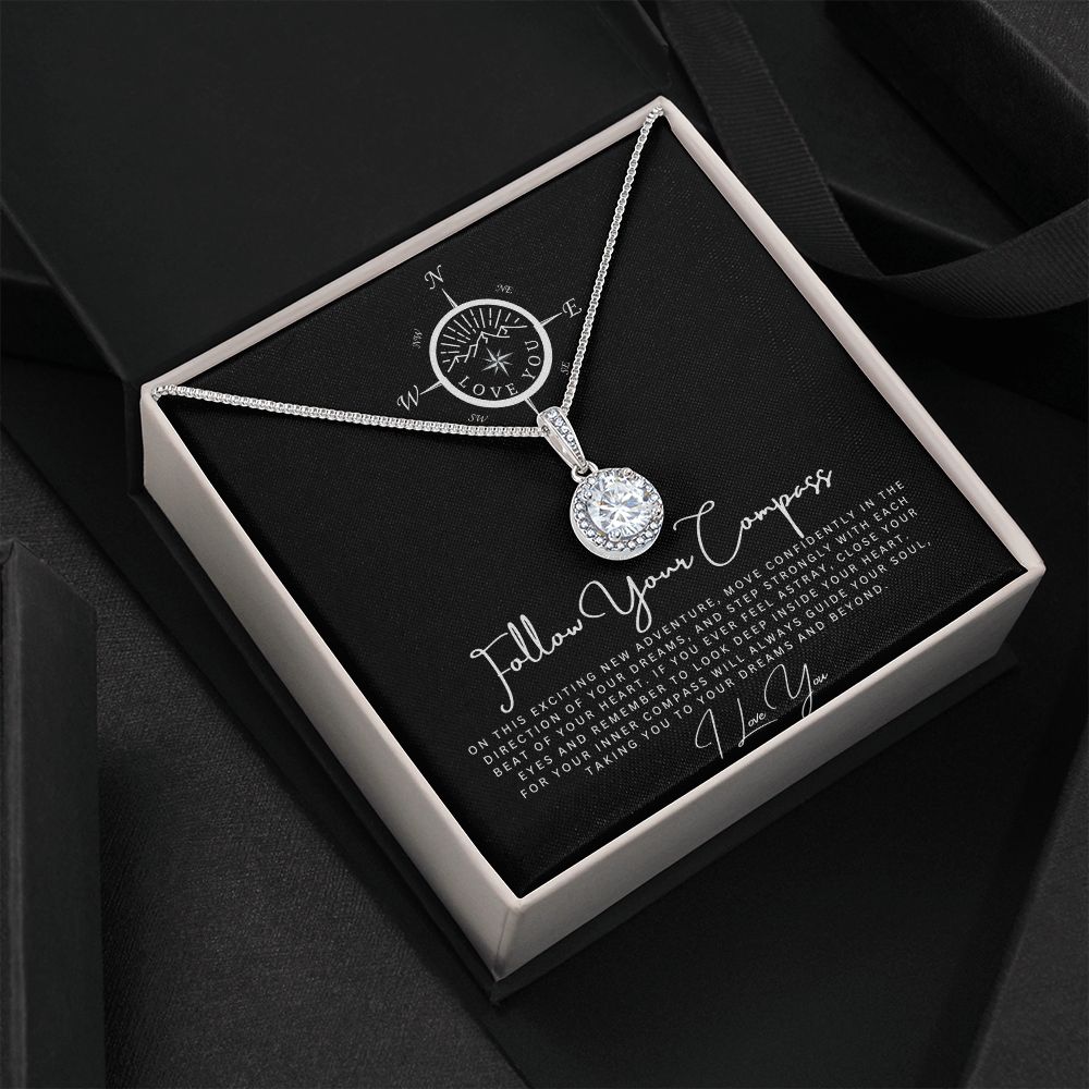 Graduation, Follow Your Compass Daughter | Jewelry, College, High School, Elementary School, Senior Graduation, Compass