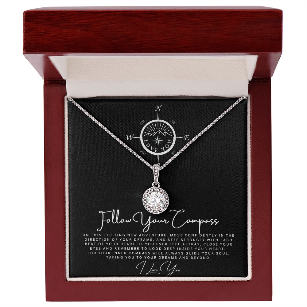Graduation, Follow Your Compass Daughter | Jewelry, College, High School, Elementary School, Senior Graduation, Compass
