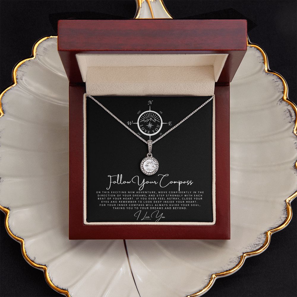 Graduation, Follow Your Compass Daughter | Jewelry, College, High School, Elementary School, Senior Graduation, Compass