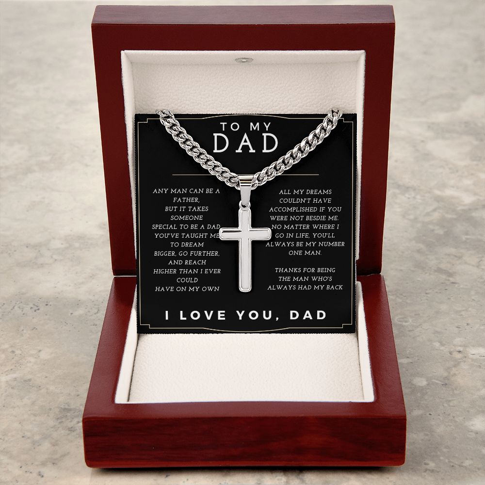 To My Dad Fathers Day Gift from Daughter | Dad Gifts, Dad Birthday Gift from Son | Dad Gift Ideas, Personalized Christmas Gifts for Dad