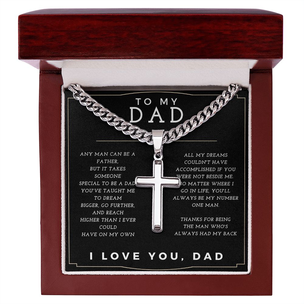 To My Dad Fathers Day Gift from Daughter | Dad Gifts, Dad Birthday Gift from Son | Dad Gift Ideas, Personalized Christmas Gifts for Dad