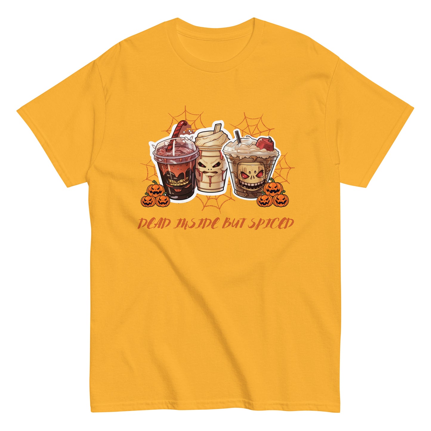Halloween Cotton T-shirt Men's Print Ghost Cartoon Anime Tops Horror Scary Scull Tee Festival Unisex Shirt Men's classic tee