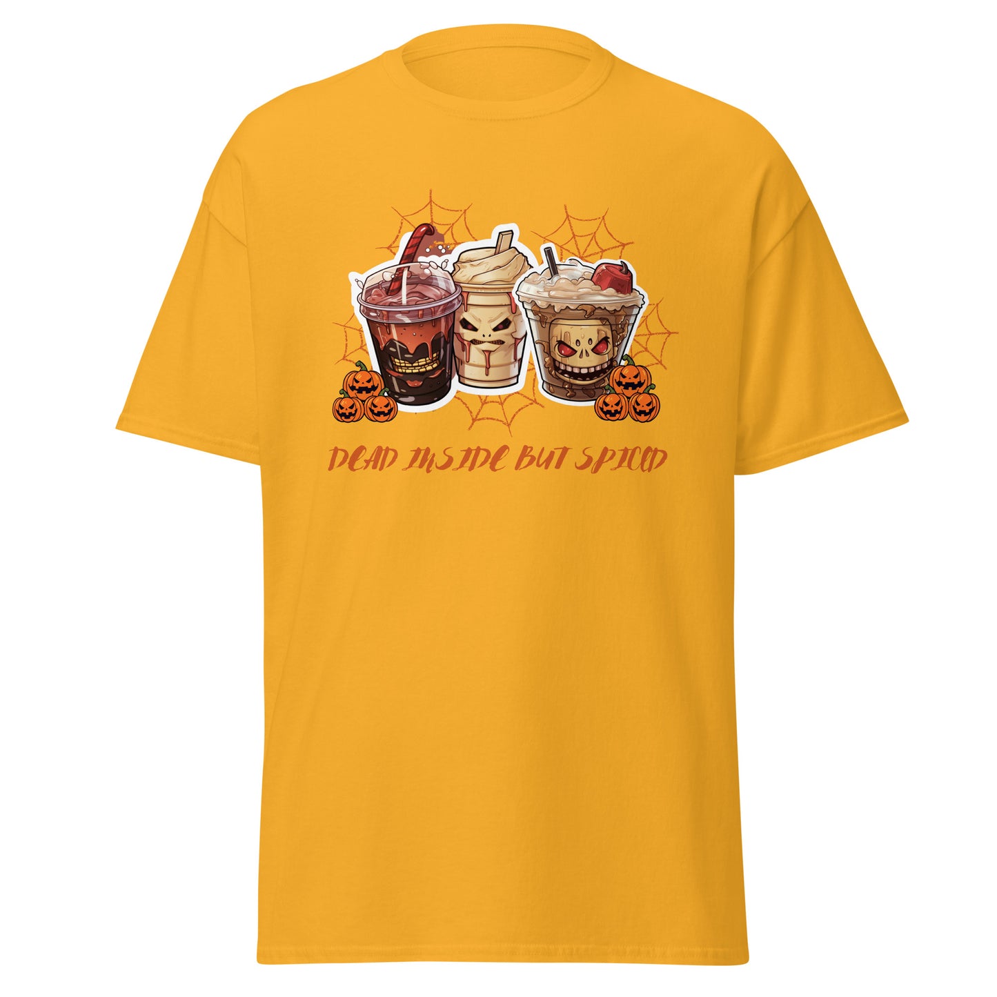 Halloween Cotton T-shirt Men's Print Ghost Cartoon Anime Tops Horror Scary Scull Tee Festival Unisex Shirt Men's classic tee