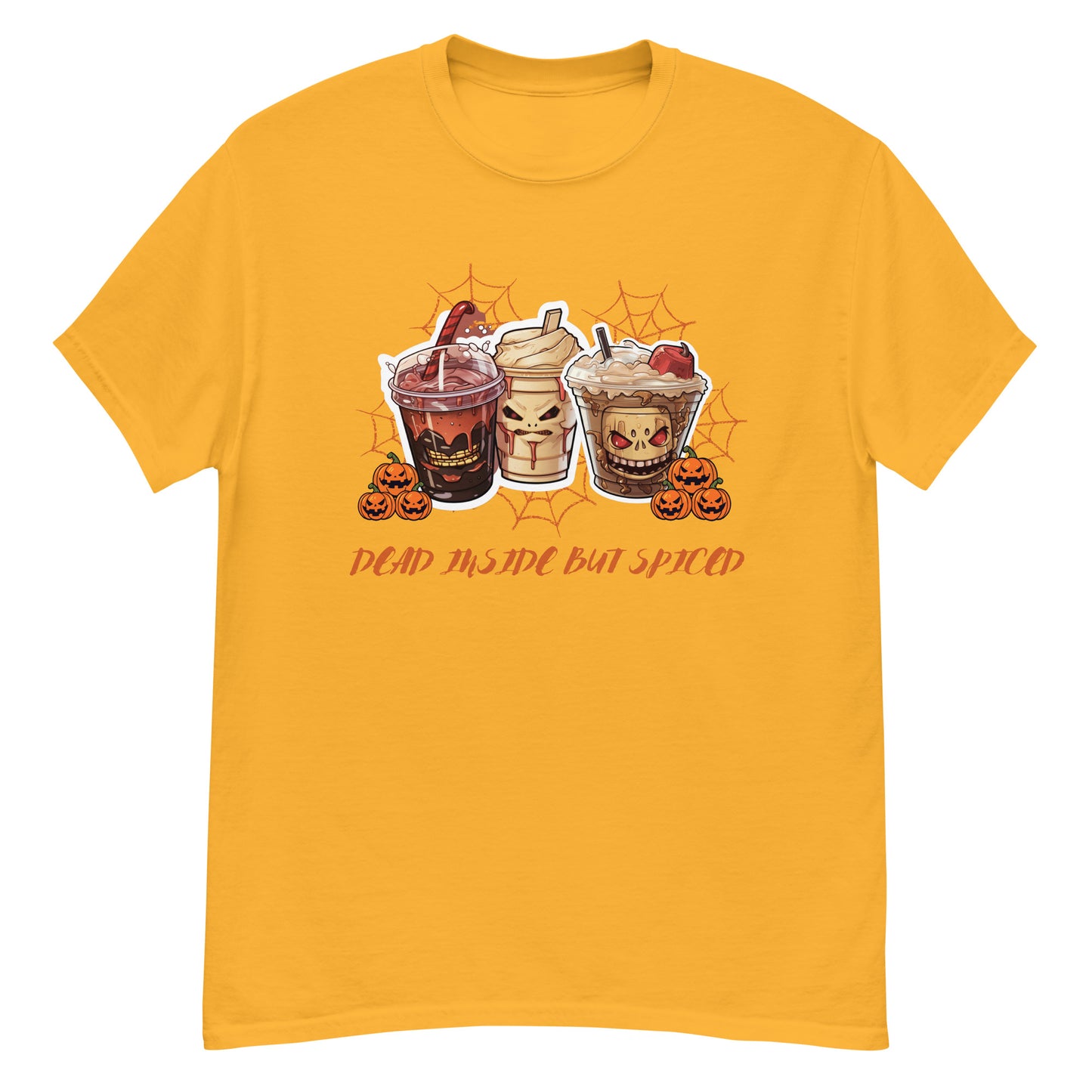 Halloween Cotton T-shirt Men's Print Ghost Cartoon Anime Tops Horror Scary Scull Tee Festival Unisex Shirt Men's classic tee
