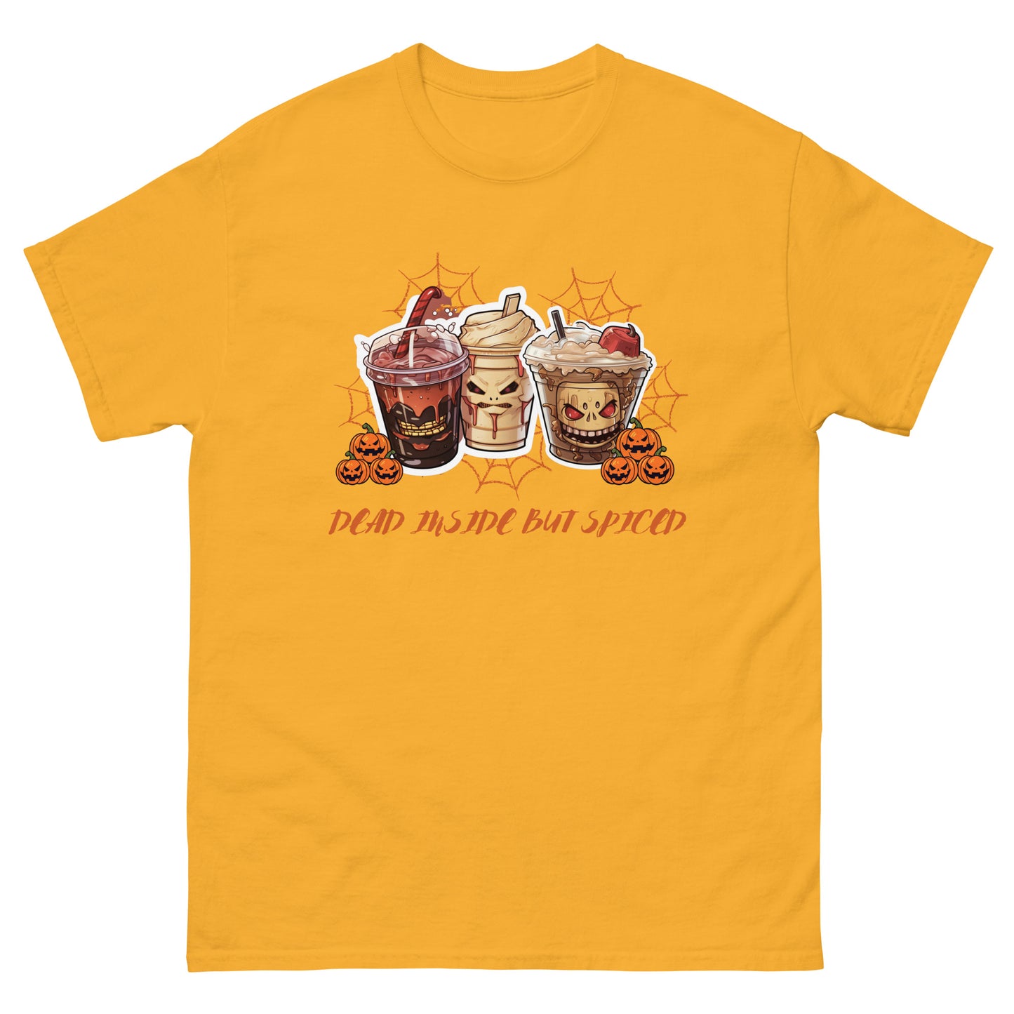 Halloween Cotton T-shirt Men's Print Ghost Cartoon Anime Tops Horror Scary Scull Tee Festival Unisex Shirt Men's classic tee