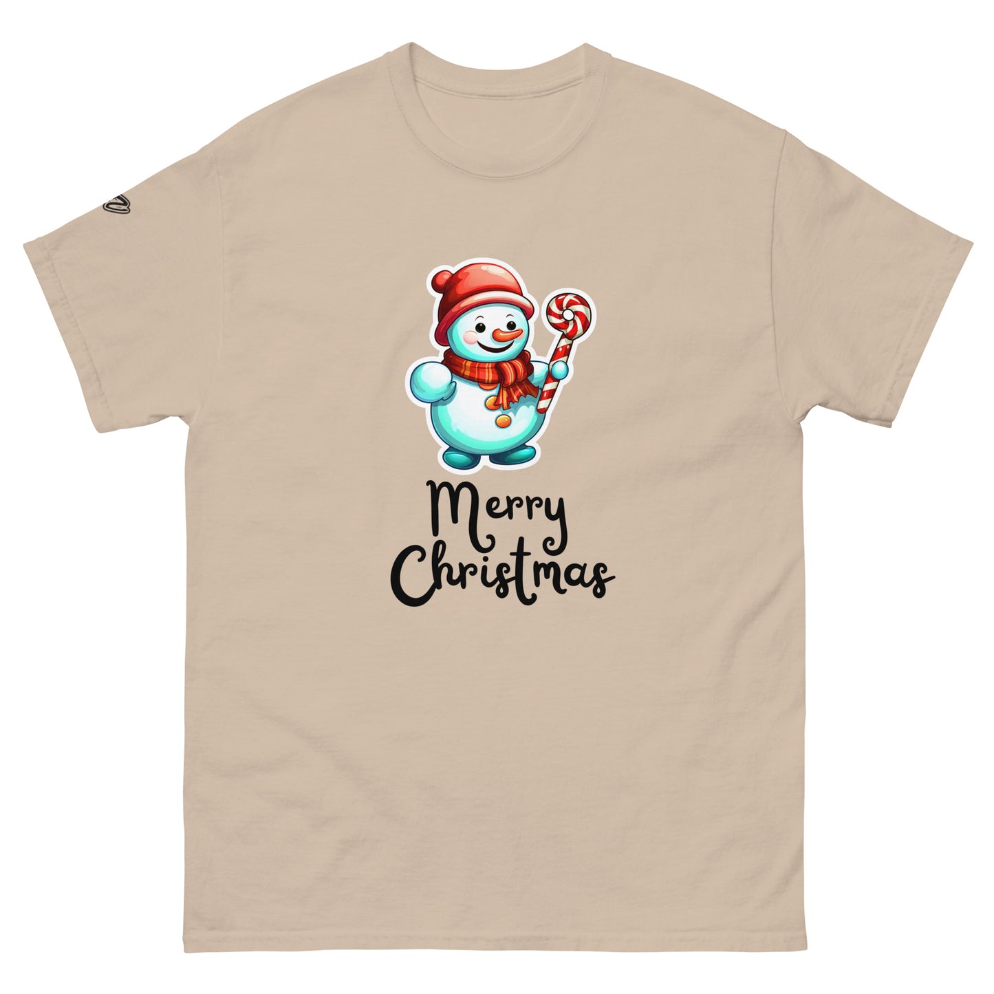 Snowman Merry Christmas T-Shirt, Christmas Shirts for Men, Christmas Shirt, Let It Snow Shirt, Snowman Shirt, Winter Snowman Shirt, Snowman Tee, Snowflake Men's classic tee
