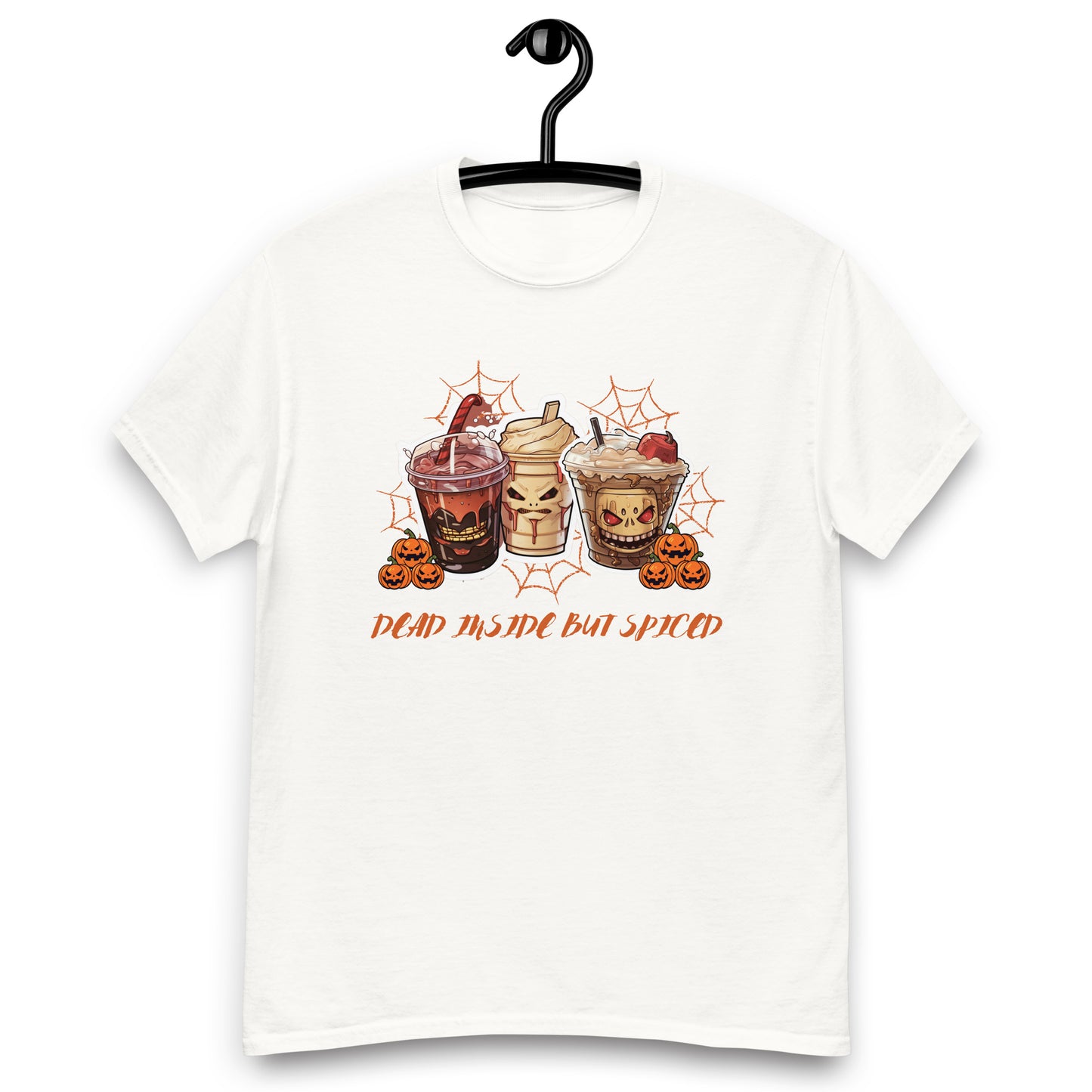 Halloween Cotton T-shirt Men's Print Ghost Cartoon Anime Tops Horror Scary Scull Tee Festival Unisex Shirt Men's classic tee