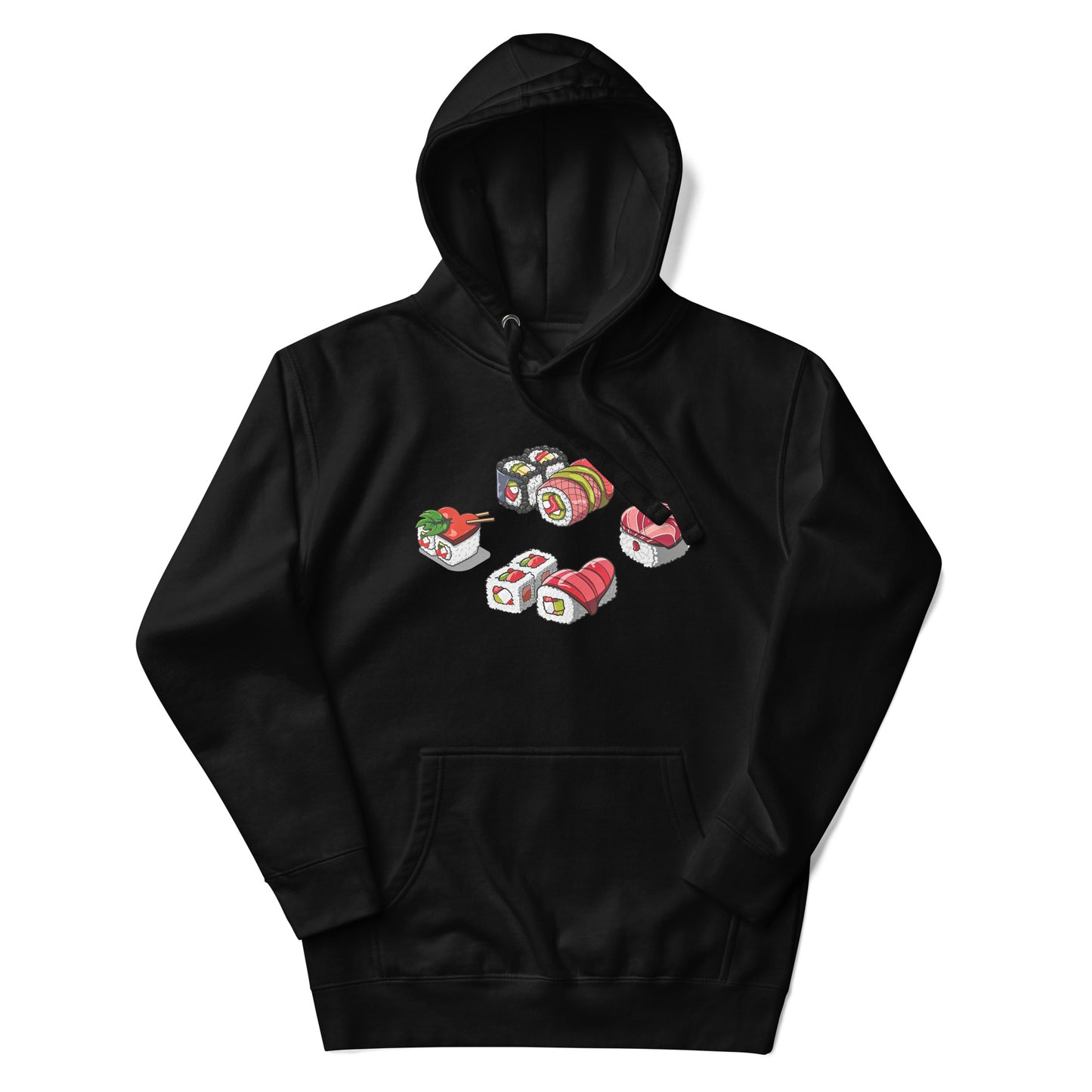 Sushi Lovers Hoodie, Men and Women gifts for loved ones, loved sushi lovers, sushi hoodies, hoodies for sushi lovers, unisex hoodies for loved ones, valentines gift, love gift, cool sushi designs by knqv, Unisex Hoodie