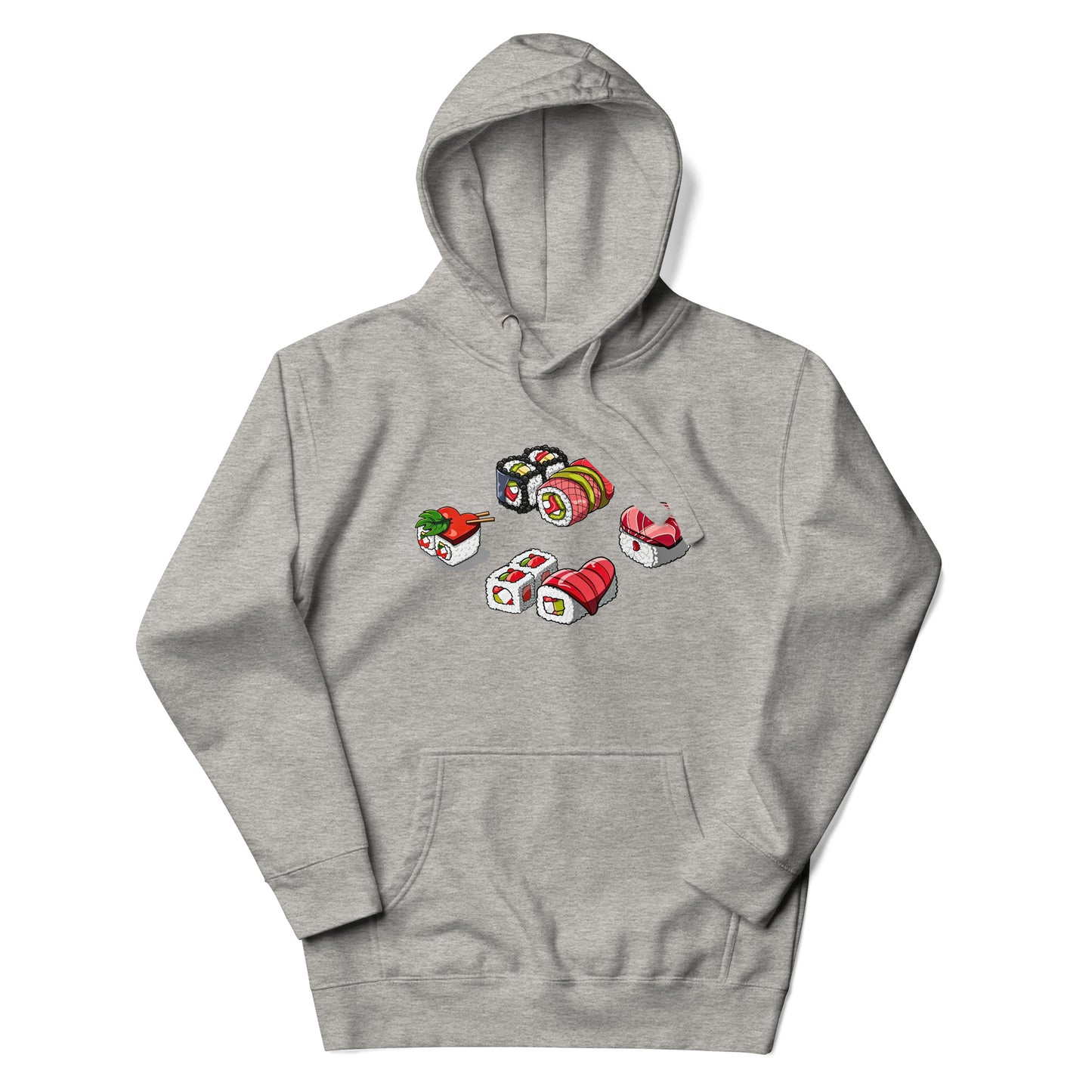 Sushi Lovers Hoodie, Men and Women gifts for loved ones, loved sushi lovers, sushi hoodies, hoodies for sushi lovers, unisex hoodies for loved ones, valentines gift, love gift, cool sushi designs by knqv, Unisex Hoodie
