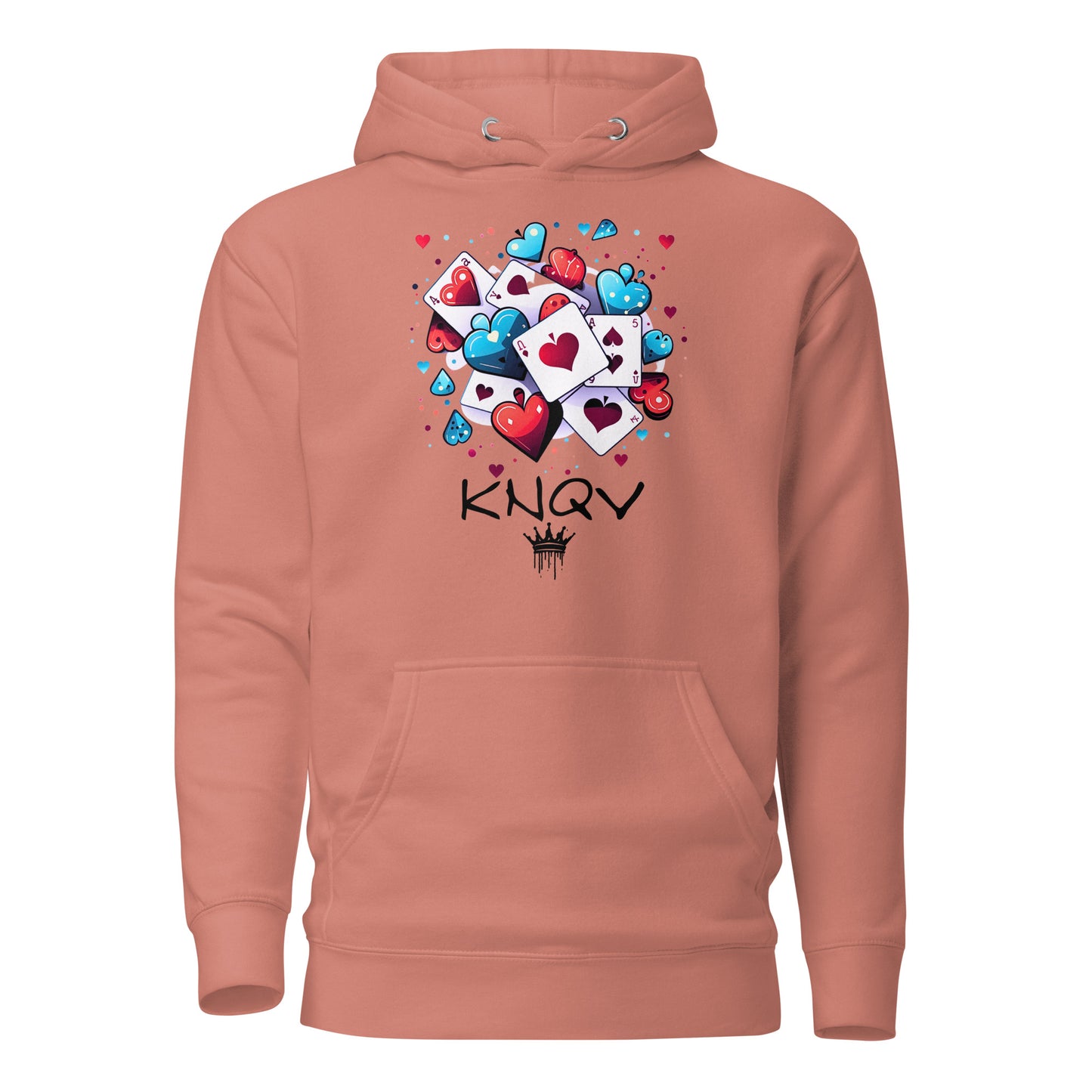 Casino Royale Cards & Hearts, KNQV Exclusive Hoodie, Cards & Hearts Hoodie, Gift for Giving, Dope Hoodie and Sweater. Men's hoodies, Unisex Hoodie
