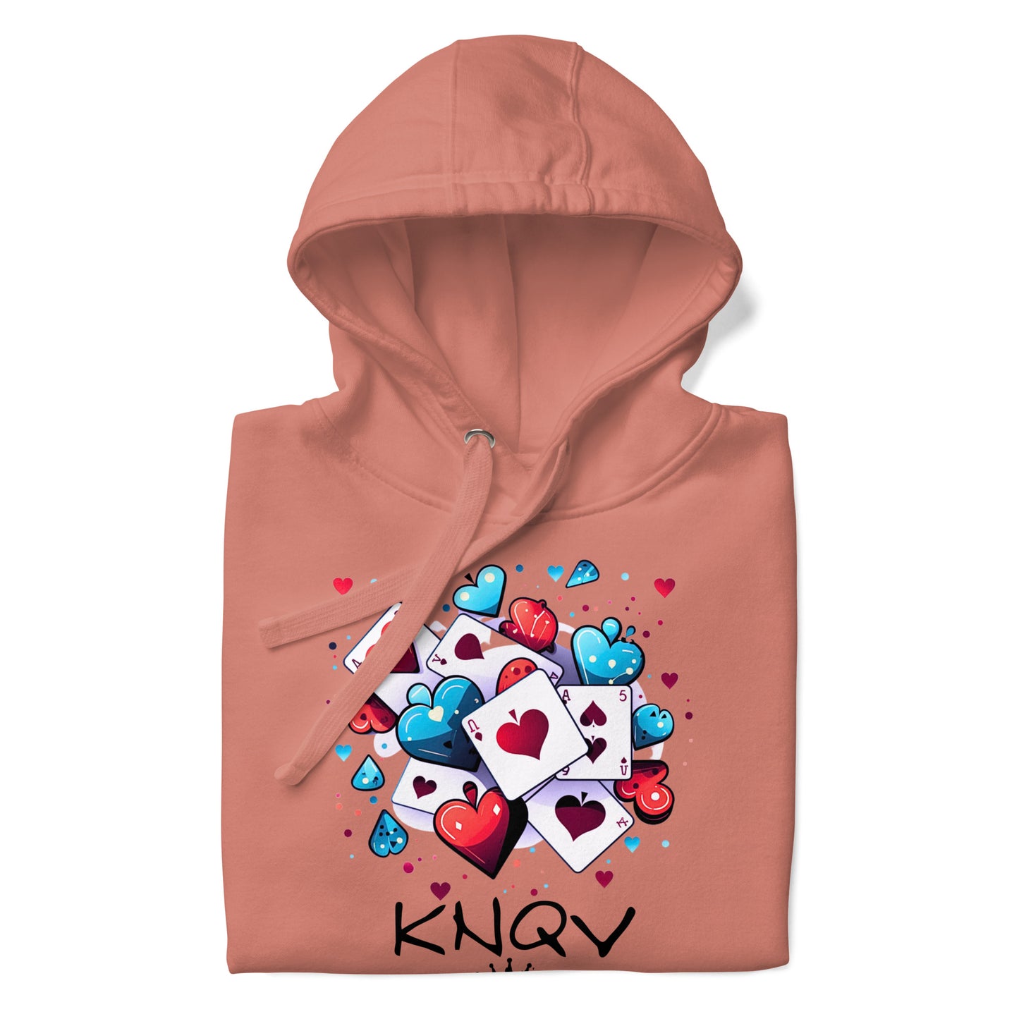 Casino Royale Cards & Hearts, KNQV Exclusive Hoodie, Cards & Hearts Hoodie, Gift for Giving, Dope Hoodie and Sweater. Men's hoodies, Unisex Hoodie