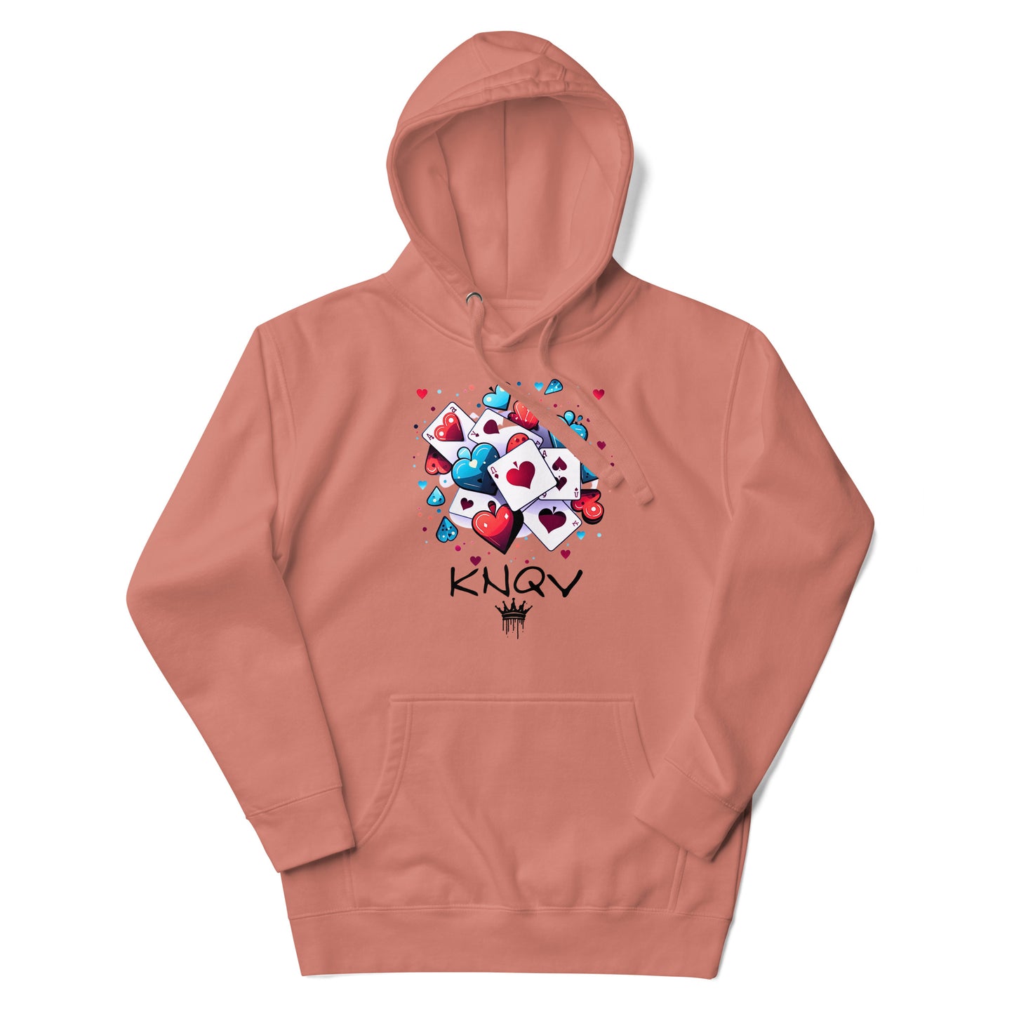 Casino Royale Cards & Hearts, KNQV Exclusive Hoodie, Cards & Hearts Hoodie, Gift for Giving, Dope Hoodie and Sweater. Men's hoodies, Unisex Hoodie
