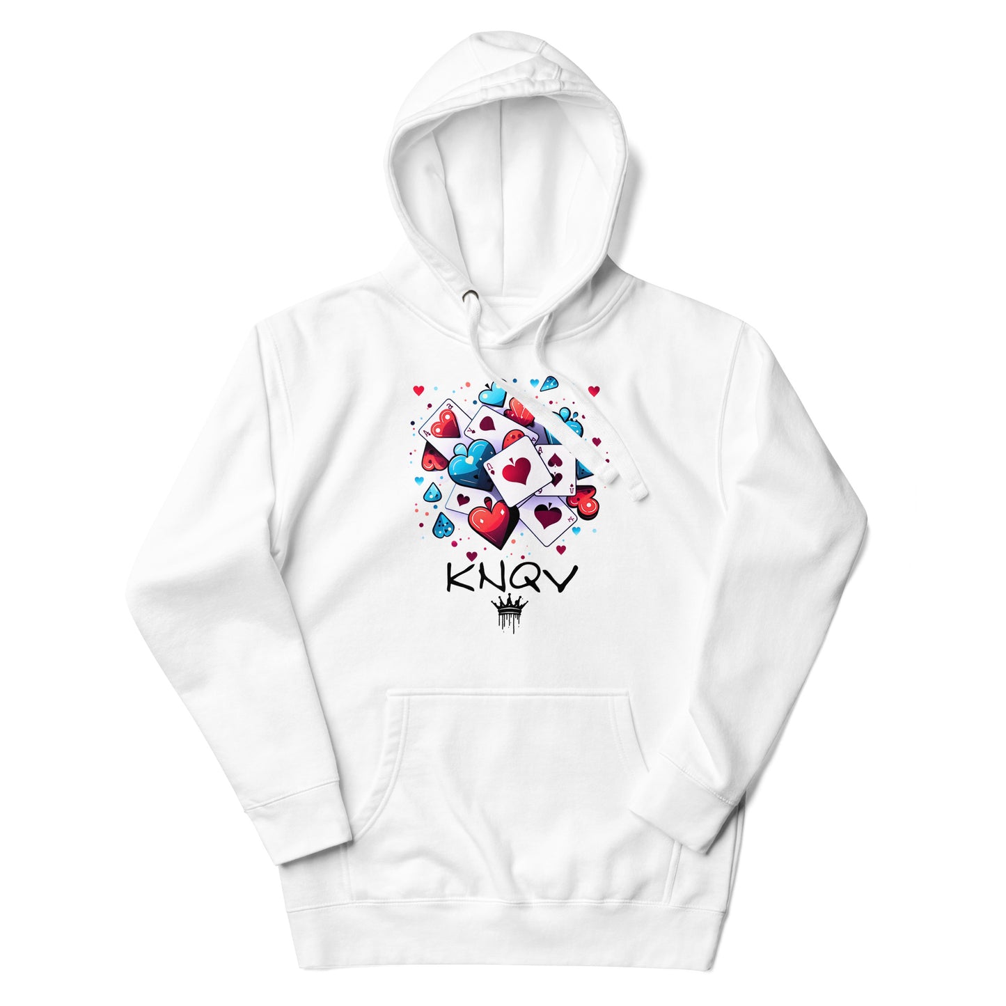 Casino Royale Cards & Hearts, KNQV Exclusive Hoodie, Cards & Hearts Hoodie, Gift for Giving, Dope Hoodie and Sweater. Men's hoodies, Unisex Hoodie