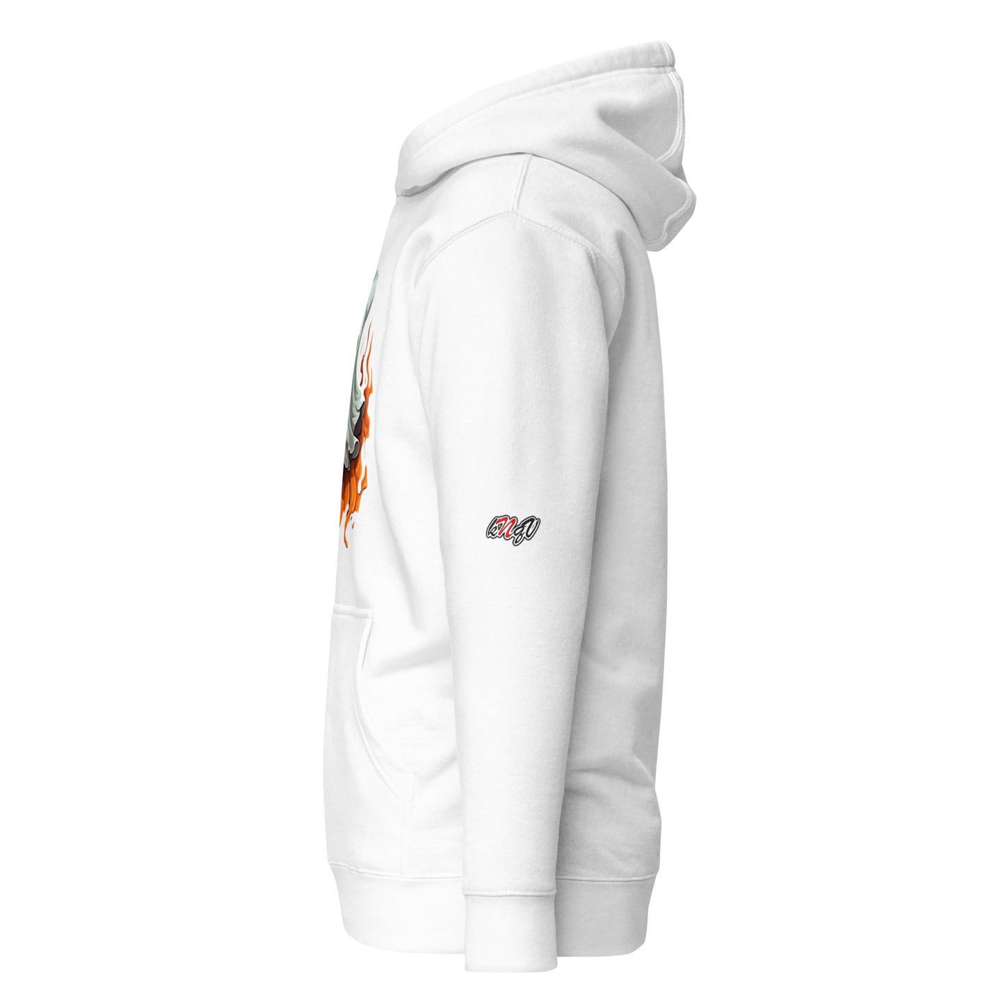 Halloween Ghost Hoodie, Knqvmerk, , Super Fun BOO with Ghost and Pumpkin Design on premium, unisex hoodie, 3 color choices, 3x Boo, 4x Halloween, Unisex Hoodie