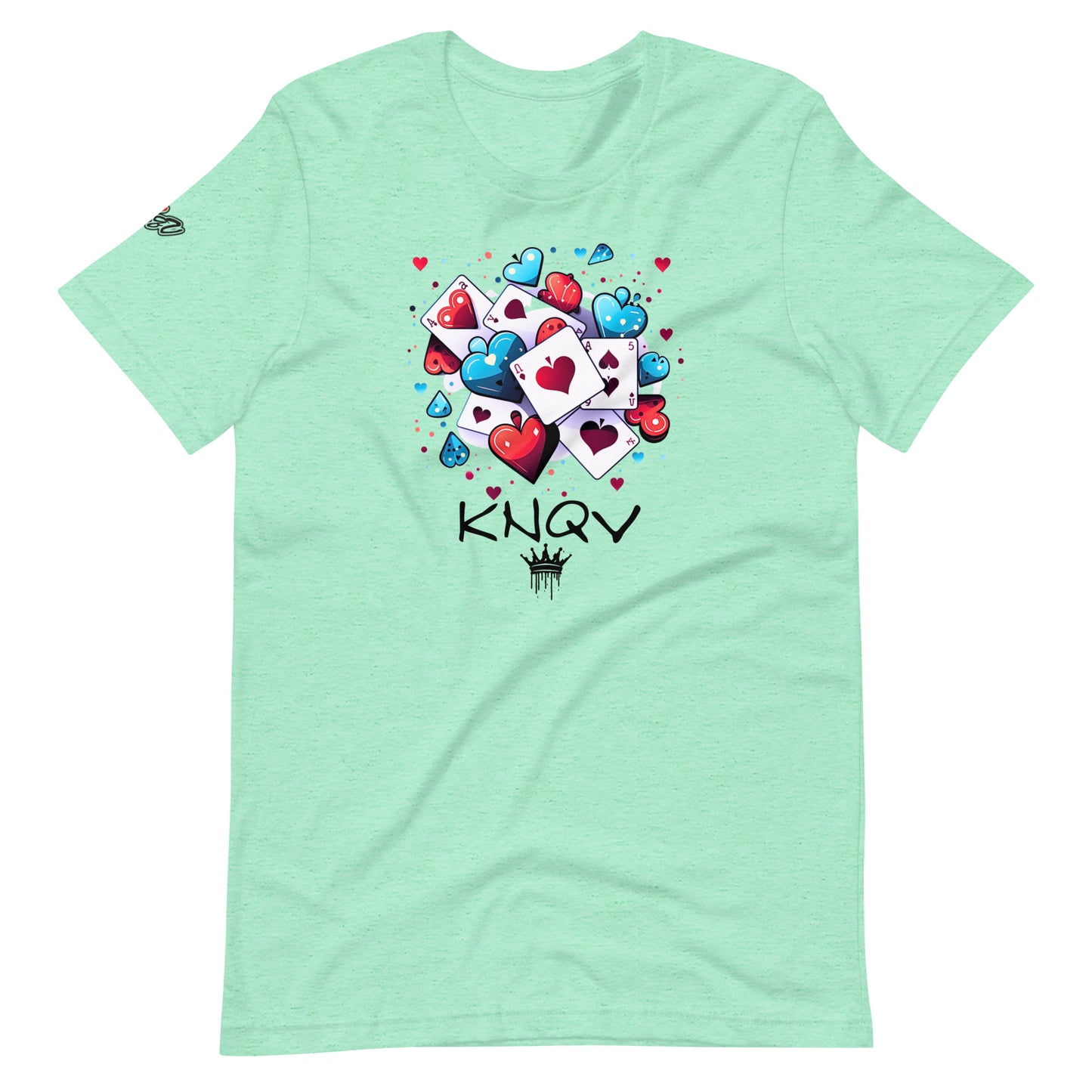 Casino Royale Cards & Hearts, KNQV Exclusive T-shirt, Cards & Hearts T-shirt, Gift for Giving, Dope Shirt and Tee. Men's T-shirt, Unisex t-shirt