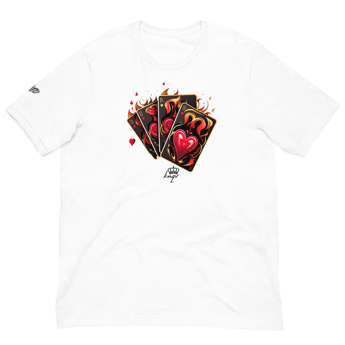 Casino Royale Cards Collection, KNQV Exclusive T-shirt, Cards & Hearts T-shirt, Gift for Giving, Dope Shirt and Tee. Men's T-shirt, Unisex t-shirt