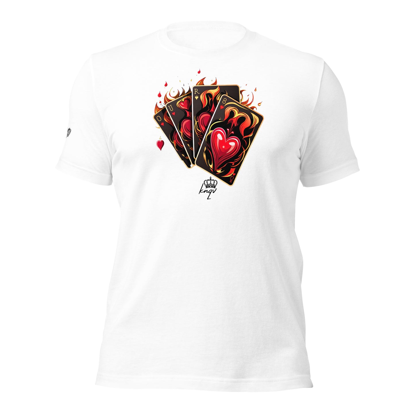 Casino Royale Cards Collection, KNQV Exclusive T-shirt, Cards & Hearts T-shirt, Gift for Giving, Dope Shirt and Tee. Men's T-shirt, Unisex t-shirt