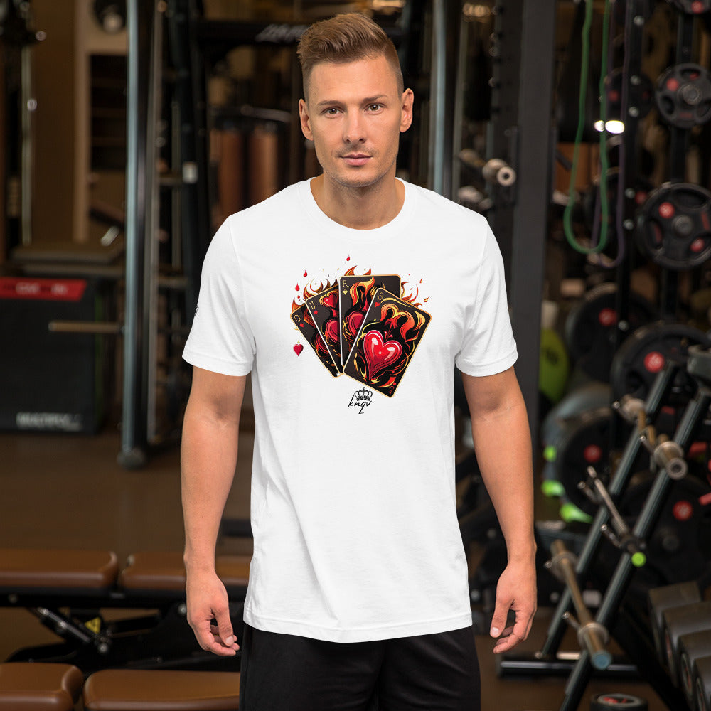 Casino Royale Cards Collection, KNQV Exclusive T-shirt, Cards & Hearts T-shirt, Gift for Giving, Dope Shirt and Tee. Men's T-shirt, Unisex t-shirt