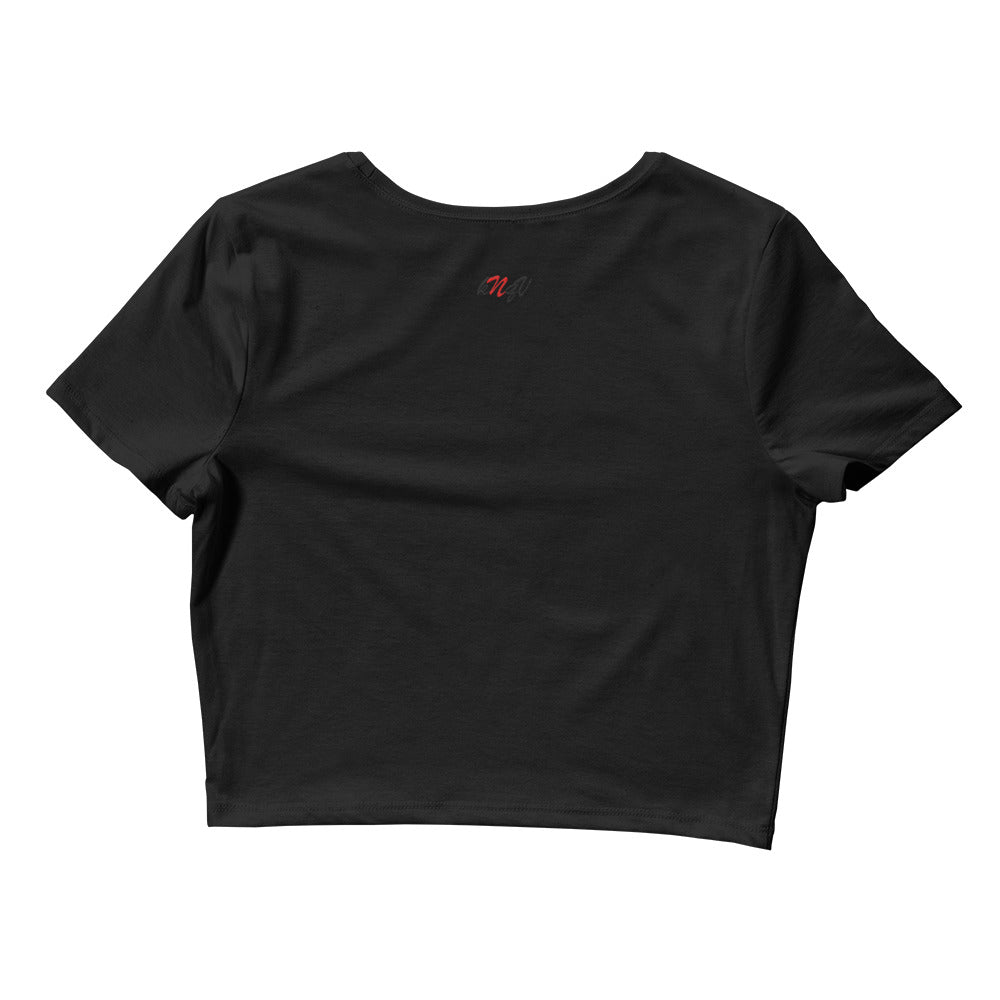 Flaming Cards Women's Crop Top, Knqv, Gift Deck of Cards Women's Crop Top Tees Standard, Gift for Christmas, Crop Top Casino Deck of Cards on Fire Short sleeve Crop Top Women's t-shirt, Women’s Crop Tee