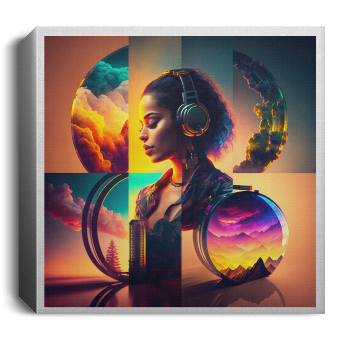 Studio Female Singer #2 | Wall Art