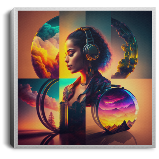 Studio Female Singer #2 | Wall Art