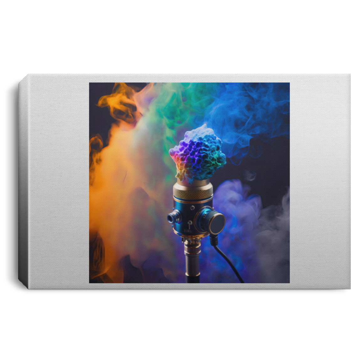 Smoked Microphone | Wall Art