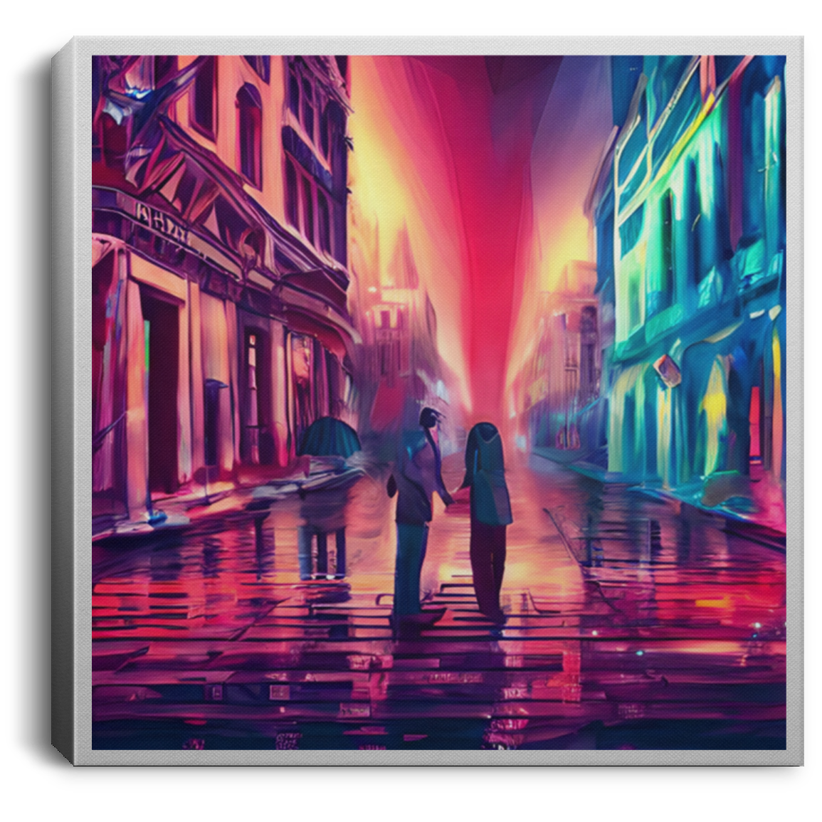 City Love Lights | Wall art frame