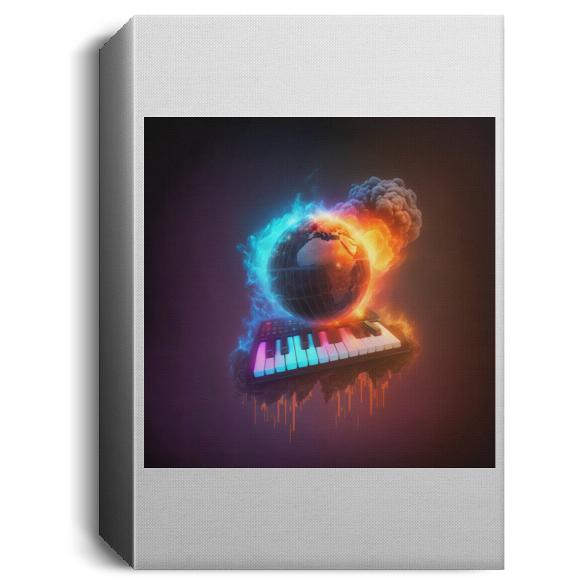 Flamed Midi Keyboard #2