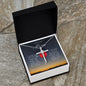 Love You Mom | I Thank God For Giving Me | Cross Necklace