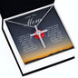 Love You Mom | I Thank God For Giving Me | Cross Necklace