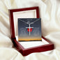 Love You Mom | I Thank God For Giving Me | Cross Necklace
