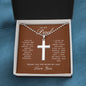 To My Dad | You've Taught Me So Much | Cross Necklace