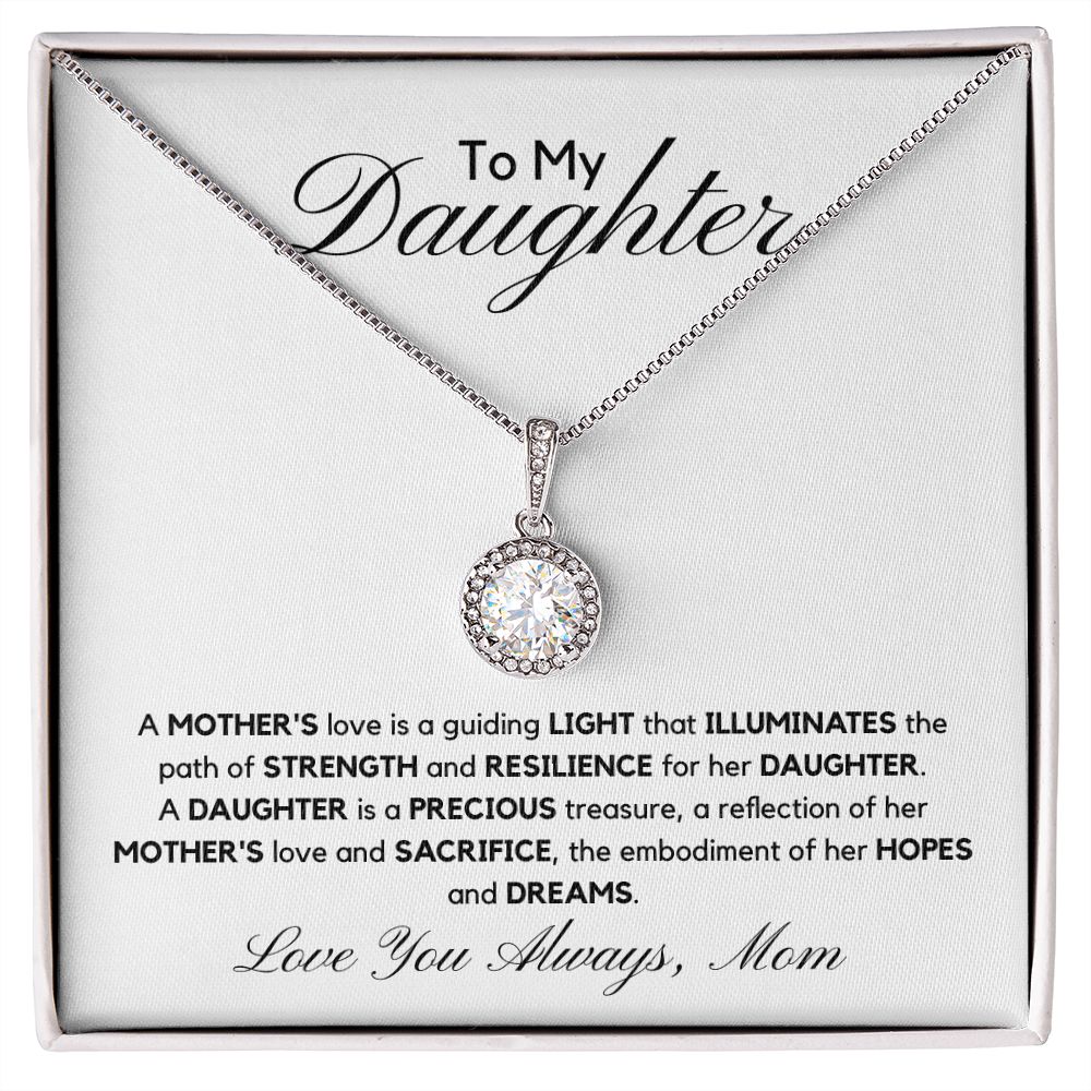 To My Daughter | A Daughter is a Precious treasure | Eternal Hope Necklace