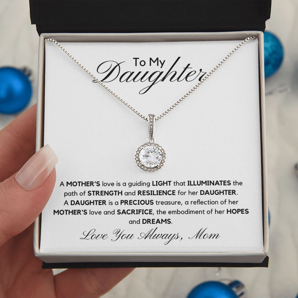 To My Daughter | A Daughter is a Precious treasure | Eternal Hope Necklace