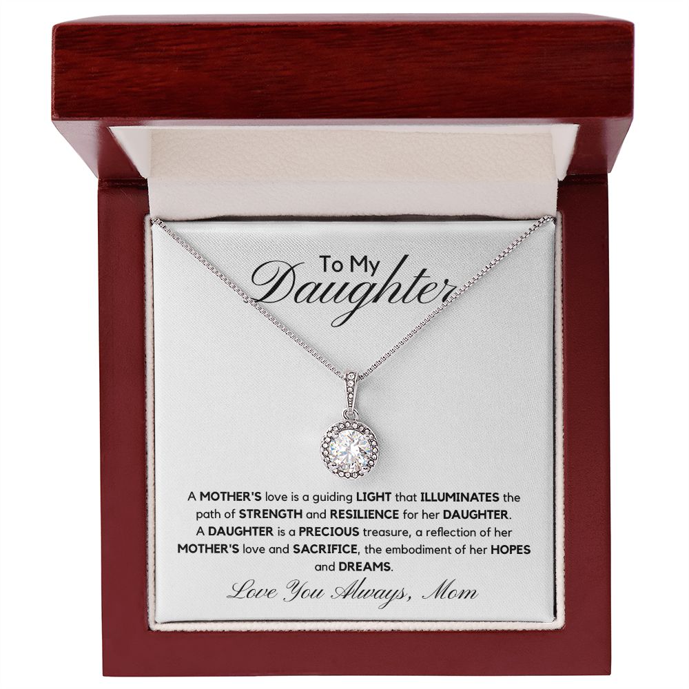 To My Daughter | A Daughter is a Precious treasure | Eternal Hope Necklace
