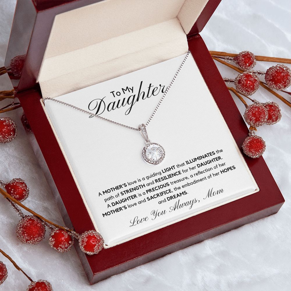 To My Daughter | A Daughter is a Precious treasure | Eternal Hope Necklace