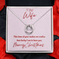 To My Wife | Lucky To Have You | Love Pendant