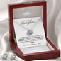 To My Daughter | A Daughter is a Reflection of her Mother's Strength | Love Knot Necklace