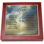To My Love | I Pray For You | Faith Cross Necklace