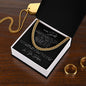 To My Dad | I Can Conquer The World | Cuban Link Necklace