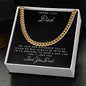 Thank You Dad | The Love & Guidance | Cuban Link Necklace