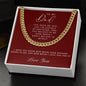 To My Dad | You Make Me Feel | Cuban Link Chain