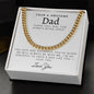 Your a Awesome Dad | The Love And Guidance | Cuban Link Necklace